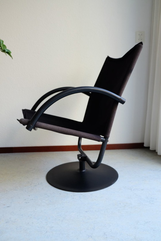 Drehbarer Sessel Boonzaaijer & Mazairac – Textile (photo 3 of 15)