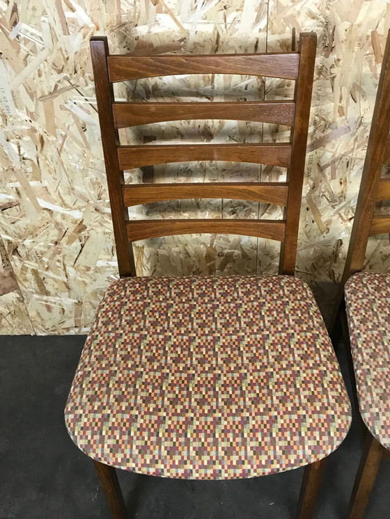 Image 1 of 5x 60s 70s chairs Dining Chair Dining chairs Danish Design 60s