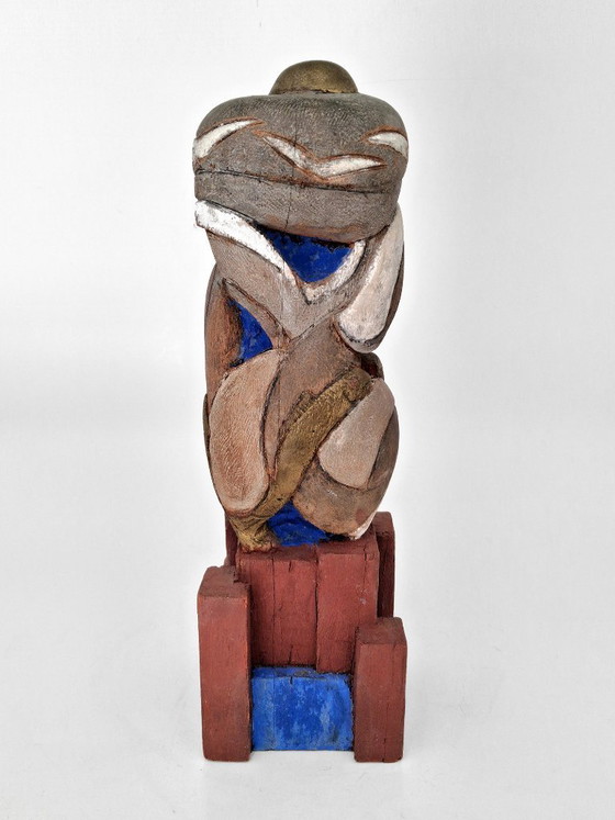Beeld Sculptuur Hout – Beeldhouwkunst, Wood (photo 6 of 11)