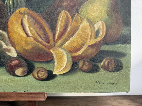 Image 1 of 20th century oil painting on canvas