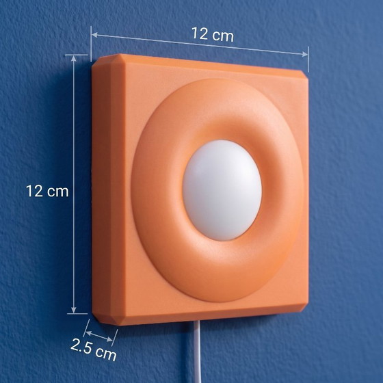 Space Age Illuminated Modular Wall Panel Pocket Panel Coat Rack System Vintage Retro West Germany (photo 13 of 16)