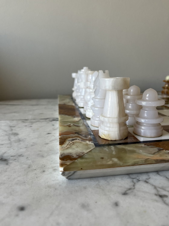 Image 1 of Grande scacchiera vintage in onice