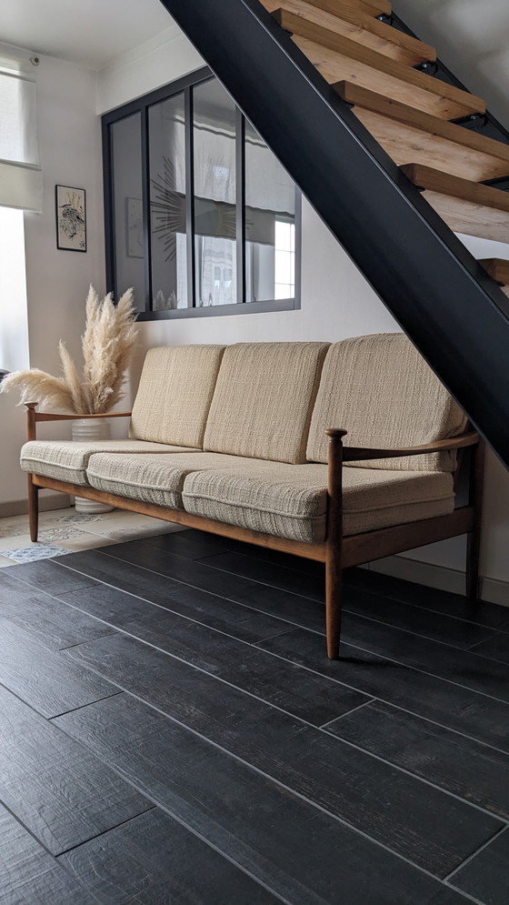 Image 1 of Scandinavische design vintage woonkamer