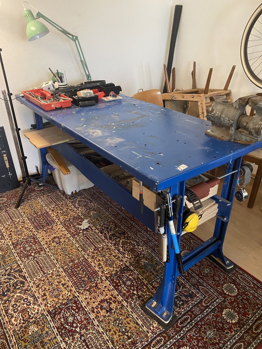 Vintage workbench/welding table US-QMC WWII