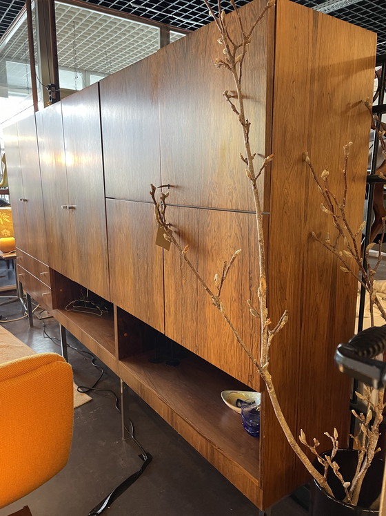 Image 1 of Vintage cabinet/highboard in rosewood in the style of Franz Farke