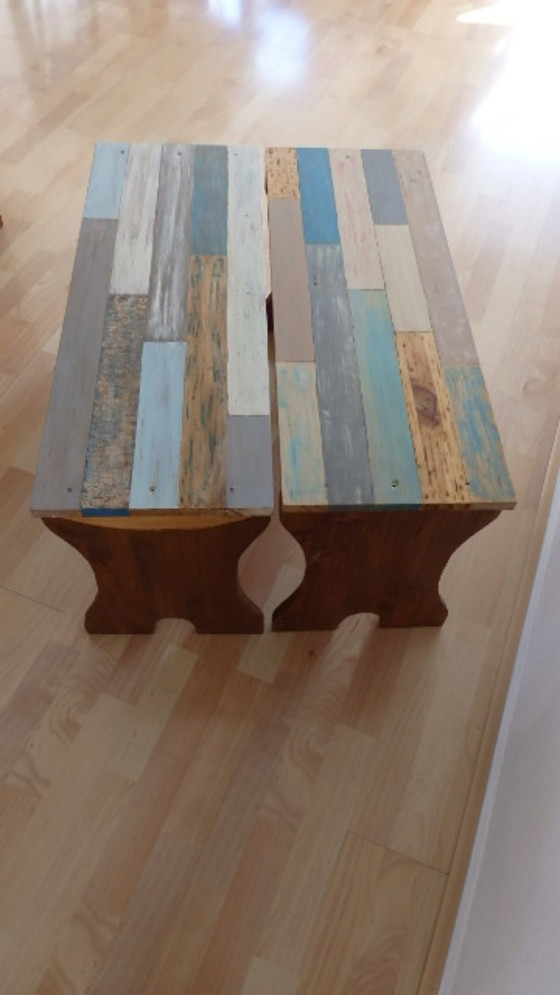 Image 1 of panche, sgabelli lotto 2 unità