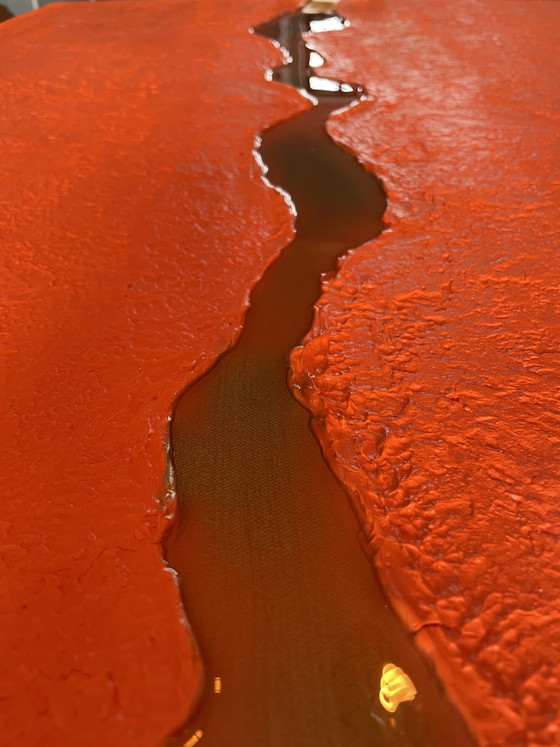 Modern abstract colorful painting – Paintings & Drawings, Canvas, Plastic (photo 4 of 5)