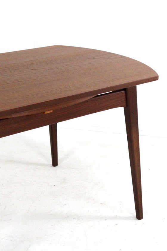 Image 1 of Louis van Teeffelen for Wébé round dining table 'Breda' vintage