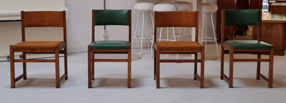 Image 1 of 4x Chaises du milieu du siècle