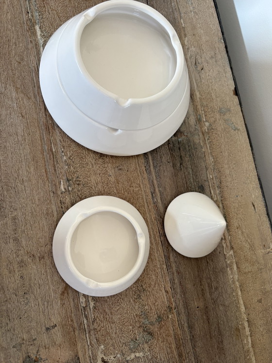 Set di stoviglie impilabili vintage anni '60 "Cono" di Ambrogio Pozzi – Intercado, Accessori da tavola (photo 3 of 6)