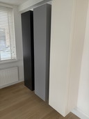 3 strakke wandkasten