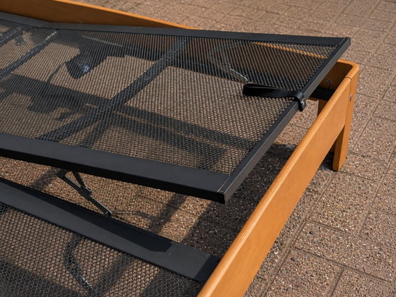 180 x 200 Auping Auronde Beech | Adjustable – Double beds, Metal, Wood (photo 3 of 5)