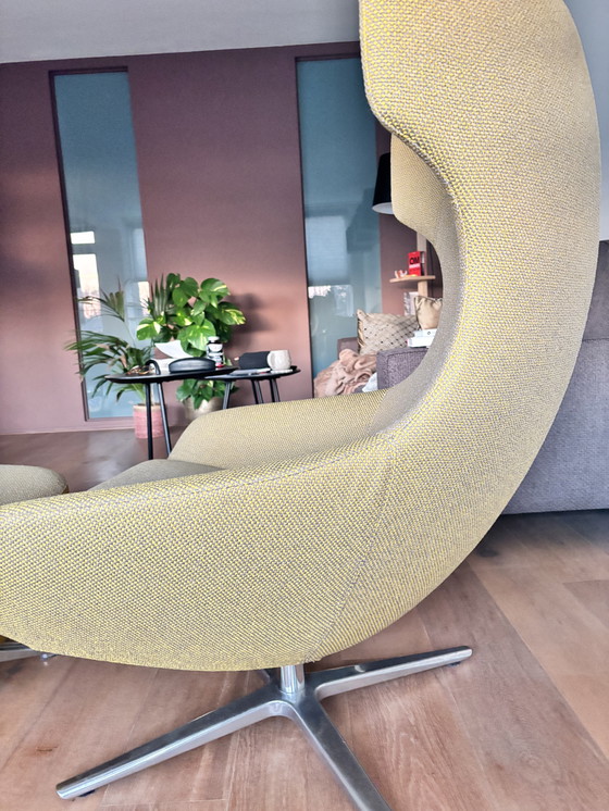 Image 1 of Prachtige Leolux Caruzzo met voetenbank en hoofdsteun