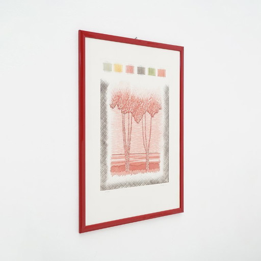 Mario Rossello, Etching and aquatint, 1980s