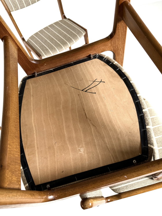 Image 1 of 6x vintage dining chair Erik Buch, OD Møbler '60