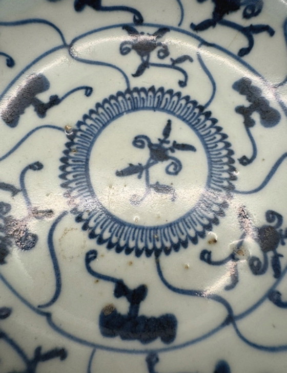 Image 1 of 3 piatti della dinastia Qing