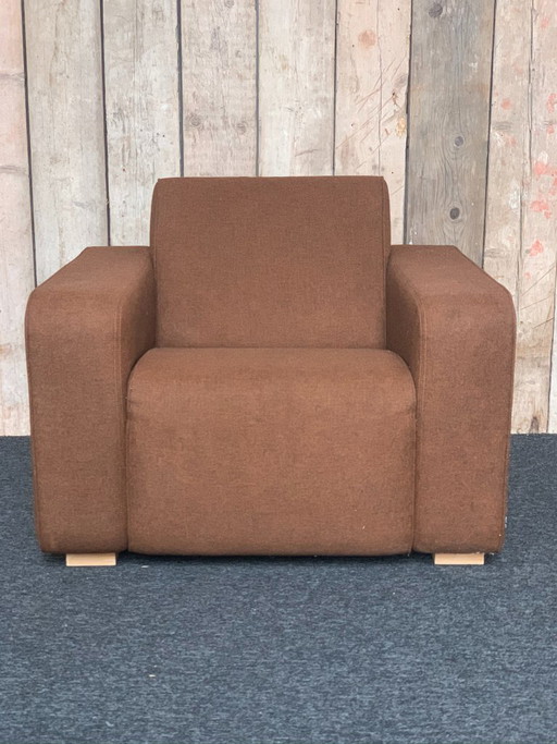 Poltrona Palau imbottita marrone – fauteuils, Other