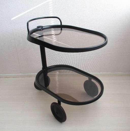 Carrito de servicio Alessi 'Emsta', diseño Enzo Mari