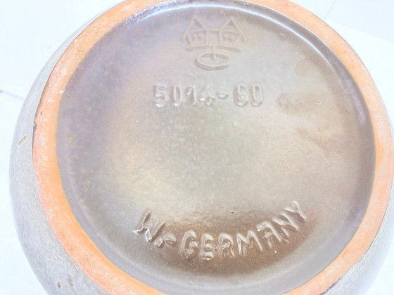 Image 1 of Large floor vase Carstens Tönnieshof 5014/60 in orange/grey