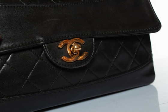Chanel, Borsa Classic Flap in nero – Borse a spalla, Lambskin (photo 12 of 13)