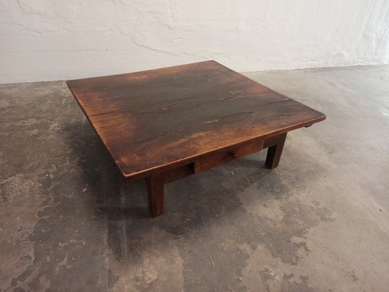 Image 1 of Tavolino da caffè antico rustico