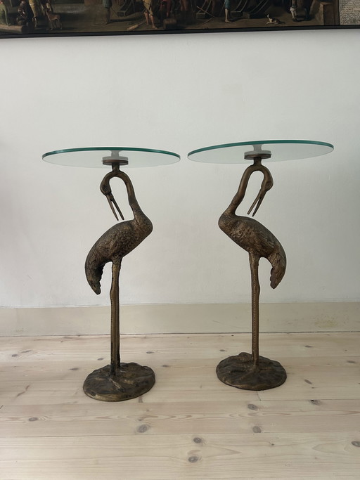 2x tavolini laterali Crane