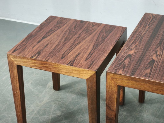 Image 1 of Tables gigognes Severin Hansen pour Haslev, Danemark, années 1960