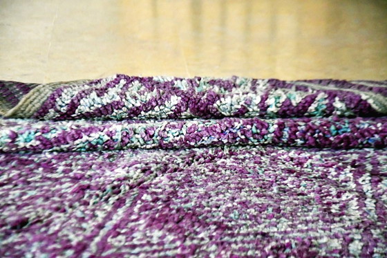 Image 1 of Paars Vintage Marokkaans Beni M'Guild Vloerkleed - 280 x 200 cm