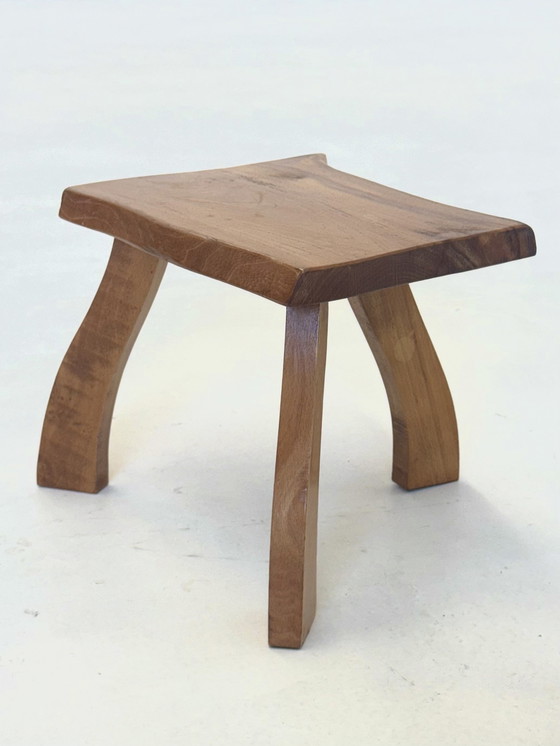 Image 1 of Vintage Brutalist Mini Trunk Side Table