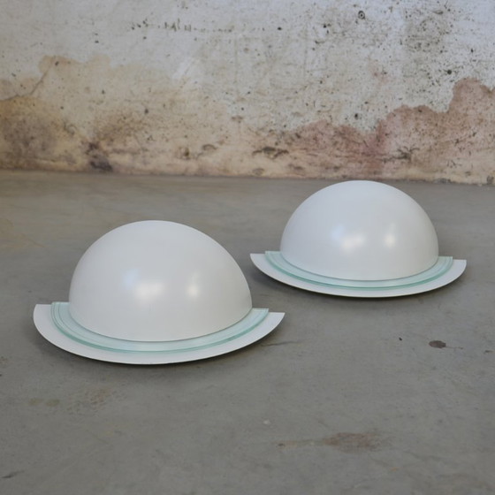 Image 1 of 2x halbmondförmige Wandleuchte