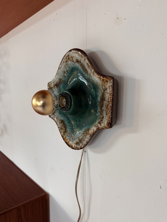 Image 1 of Applique vintage en céramique, Hustadt Leuchten '60