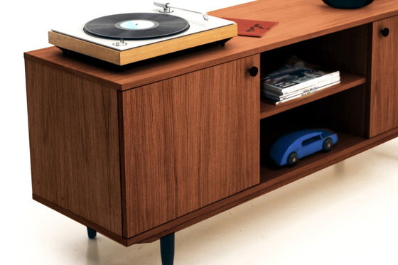 Image 1 of Dressoir gebeitst teak T-S15