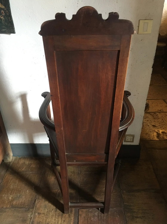 Poltrona in noce stile Rinascimento – Poltrone, Renaissance (photo 3 of 7)
