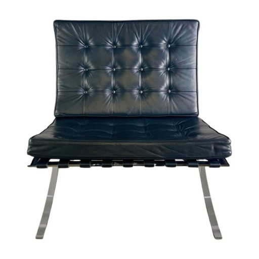 Originele Knoll International Barcelona-voorzitter Mies van der Rohe III