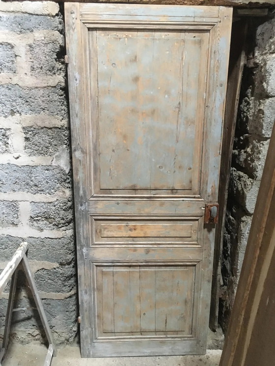 Abgezogene Kieferntür – Dekorative Objekte, Holz, Vintage (photo 7 of 21)