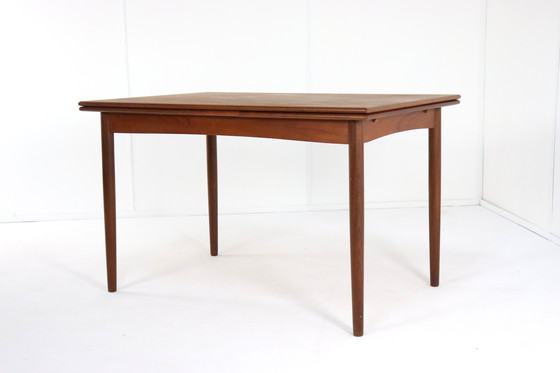 Image 1 of Danish Extendable Rectangular Dining Table 'Nymark' Vintage