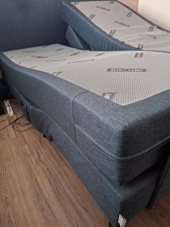 Image 1 of Boxspringbett 160x200 cm mit elektrisch verstellbarem Lattenrost