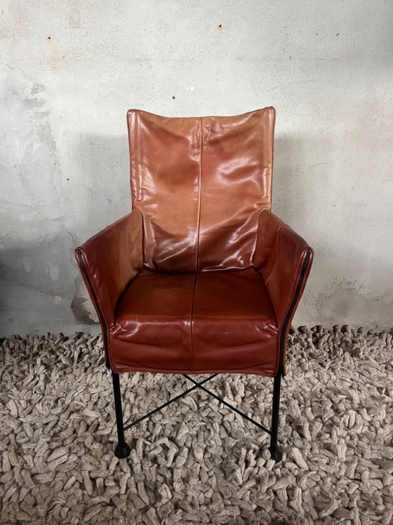 Image 1 of Montis Chaplin 4 stuks cognac leer