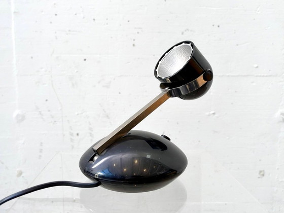 Vintage Eichhoff Table Lamp Type E 3973 – Space Age Halogen Lamp, West Germany – Chrome (photo 8 of 13)
