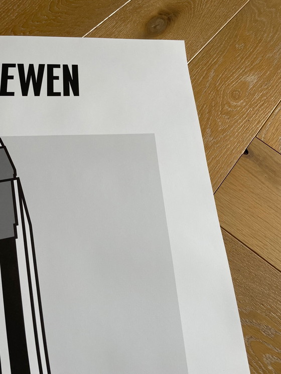 Image 1 of Adam Mcewen, Execute, manifesto originale della mostra, stampato negli Stati Uniti