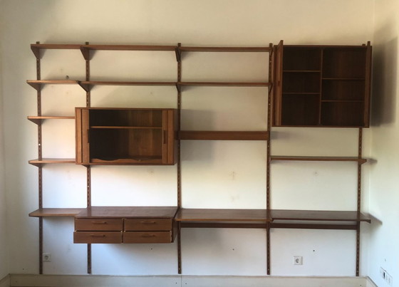 Image 1 of Kai Kristiansen teak wall unit