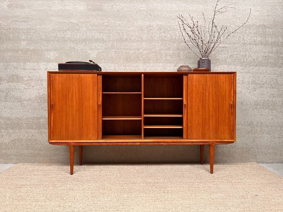 Image 1 of Omann Jun Highboard Dänisches Mid-Century