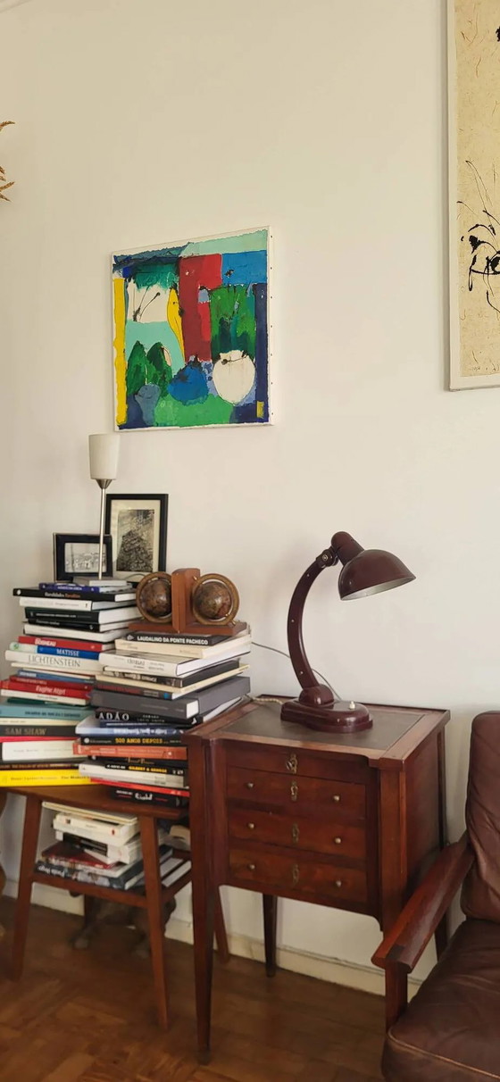 Sigma Bakelite Lamp by Christian Dell for Römmler – Reading Lamp, Bauhaus (photo 5 of 14)