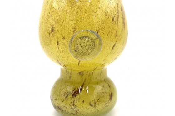 Image 1 of Glass vase, designed by Wiesław Sawczuk, Łysa Góra, 1970s.