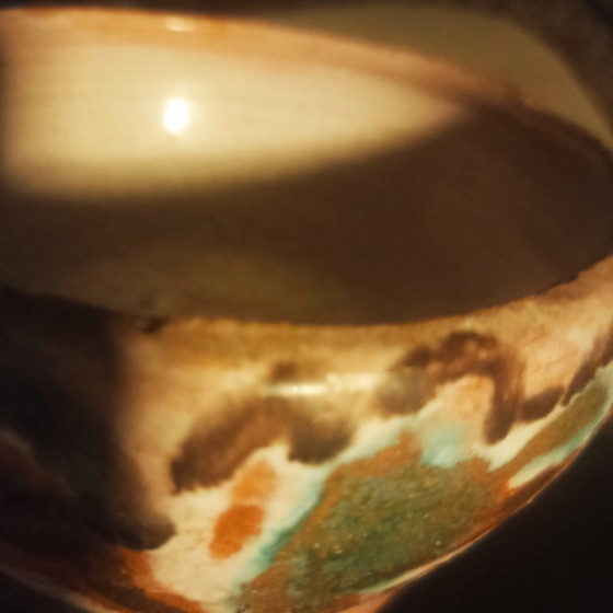 Image 1 of Brutalist studio ceramic bowl - Claude Loubet (France, 1960s)