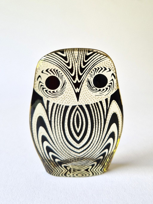 Hibou en lucite Palatnik
