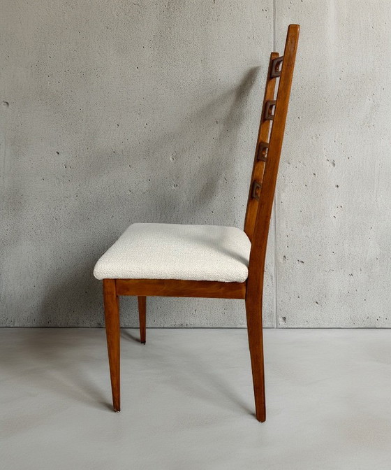 Image 1 of Set Of 6 Scandinavian Mid-century Dining Chairs (1960s)