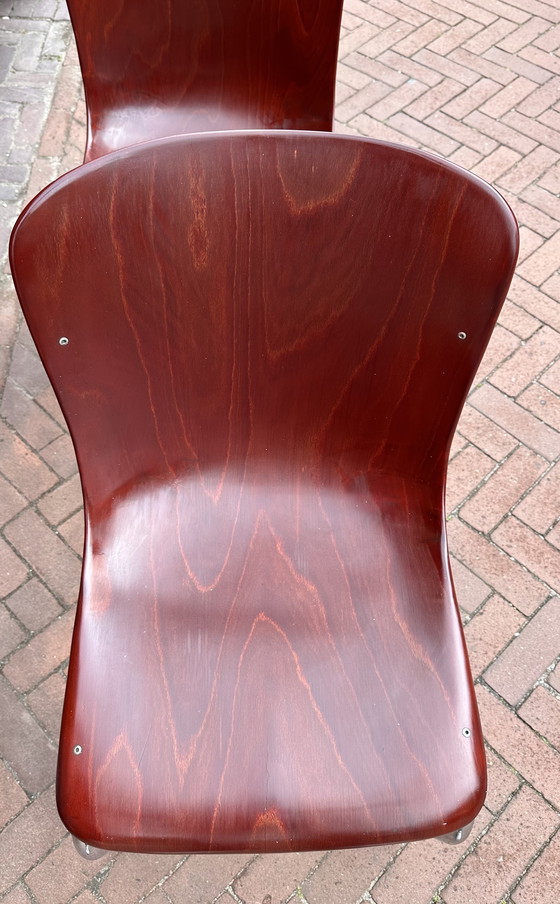 Image 1 of 4x Pagholz Designerstühle