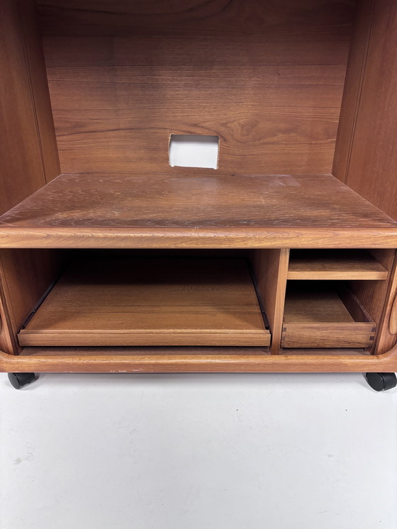 Image 1 of Teak Vintage Audio Furniture Cabinet