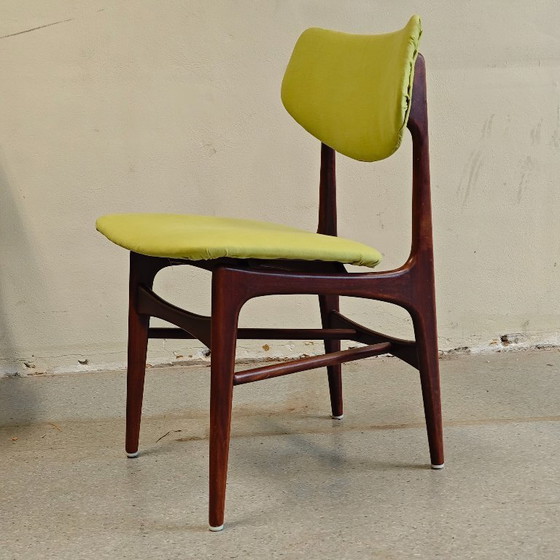 Sedie da pranzo vintage Louis Van Teeffelen Wébé – Wood (photo 9 of 11)